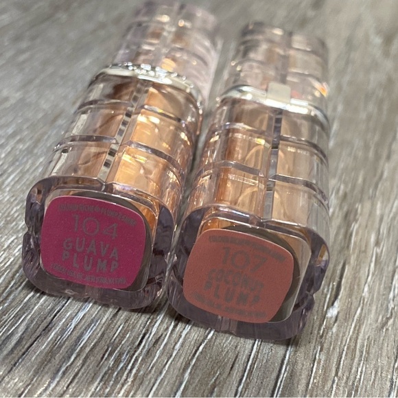 LOréal Lipstick Bundle 104 Guava Plump 108 Wild Fig Plump  107 Coconut Plump - Picture 6 of 11